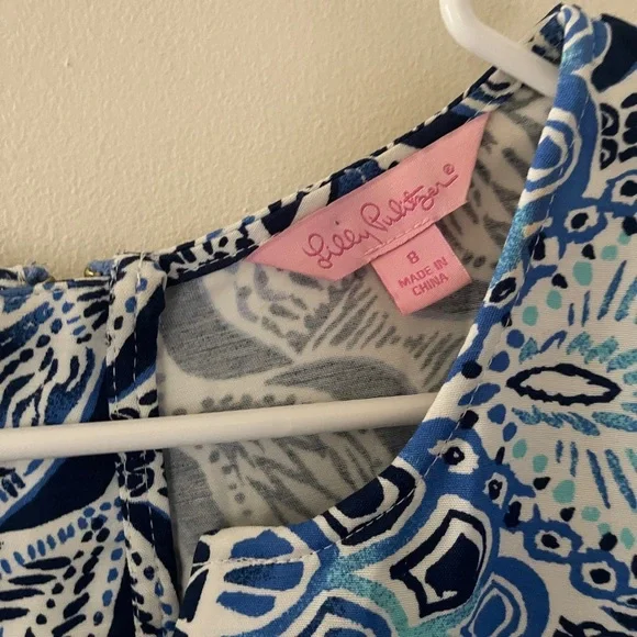 Lilly Pulitzer Kelby Stretch Shift Dress size 8 - Picture 5 of 16